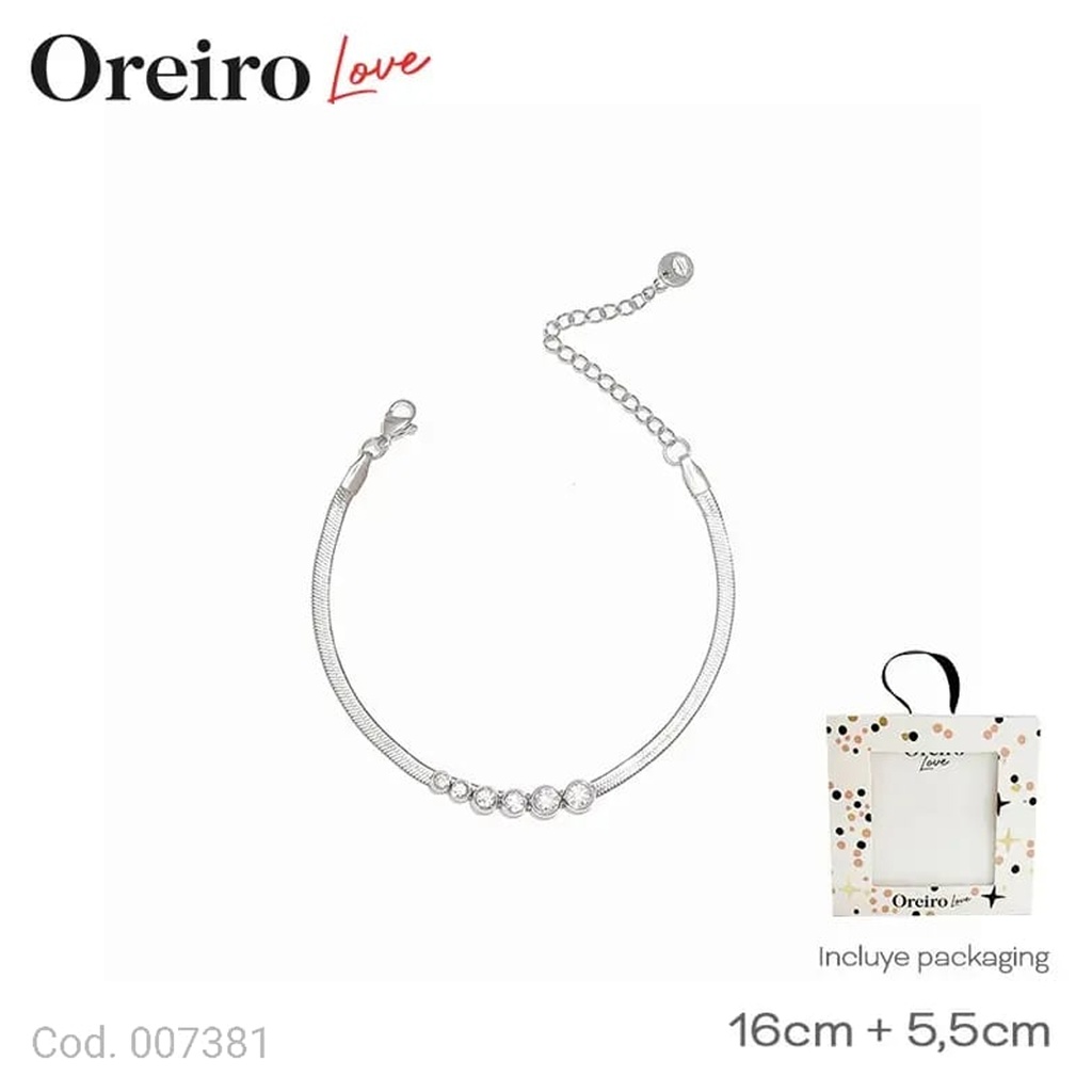 PULSERA ACERO OREIRO  AC7381