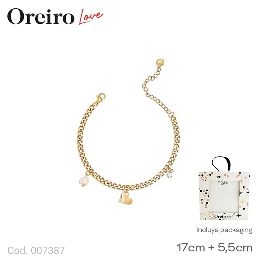 PULSERA OREIRO ACERO  AC7387