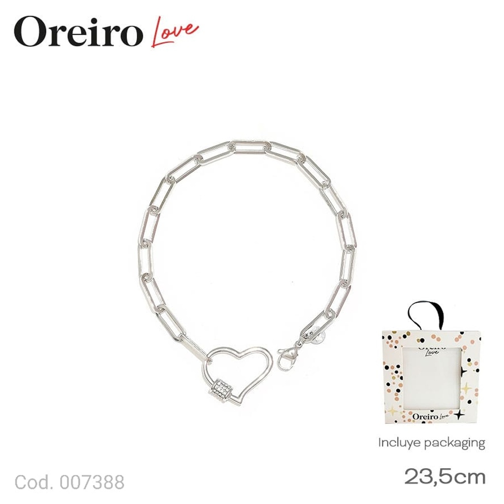 PULSERA ACERO OREIRO  AC7388