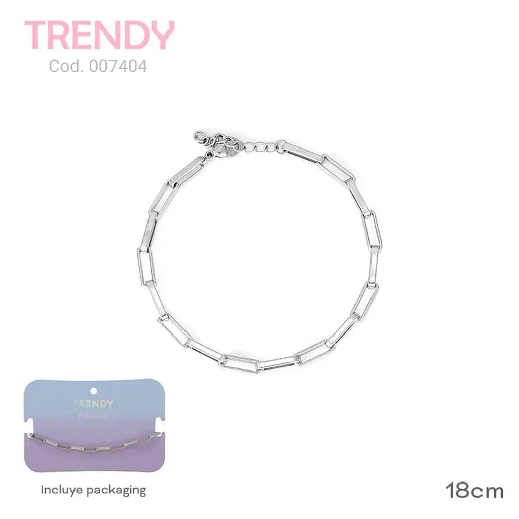 PULSERA ACERO TRENDY                       AC7404