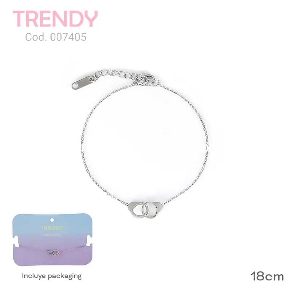 PULSERA ACERO TRENDY         AC7405                    