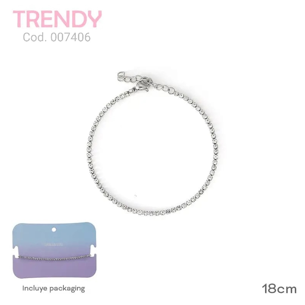 PULSERA ACERO TRENDY  AC7406