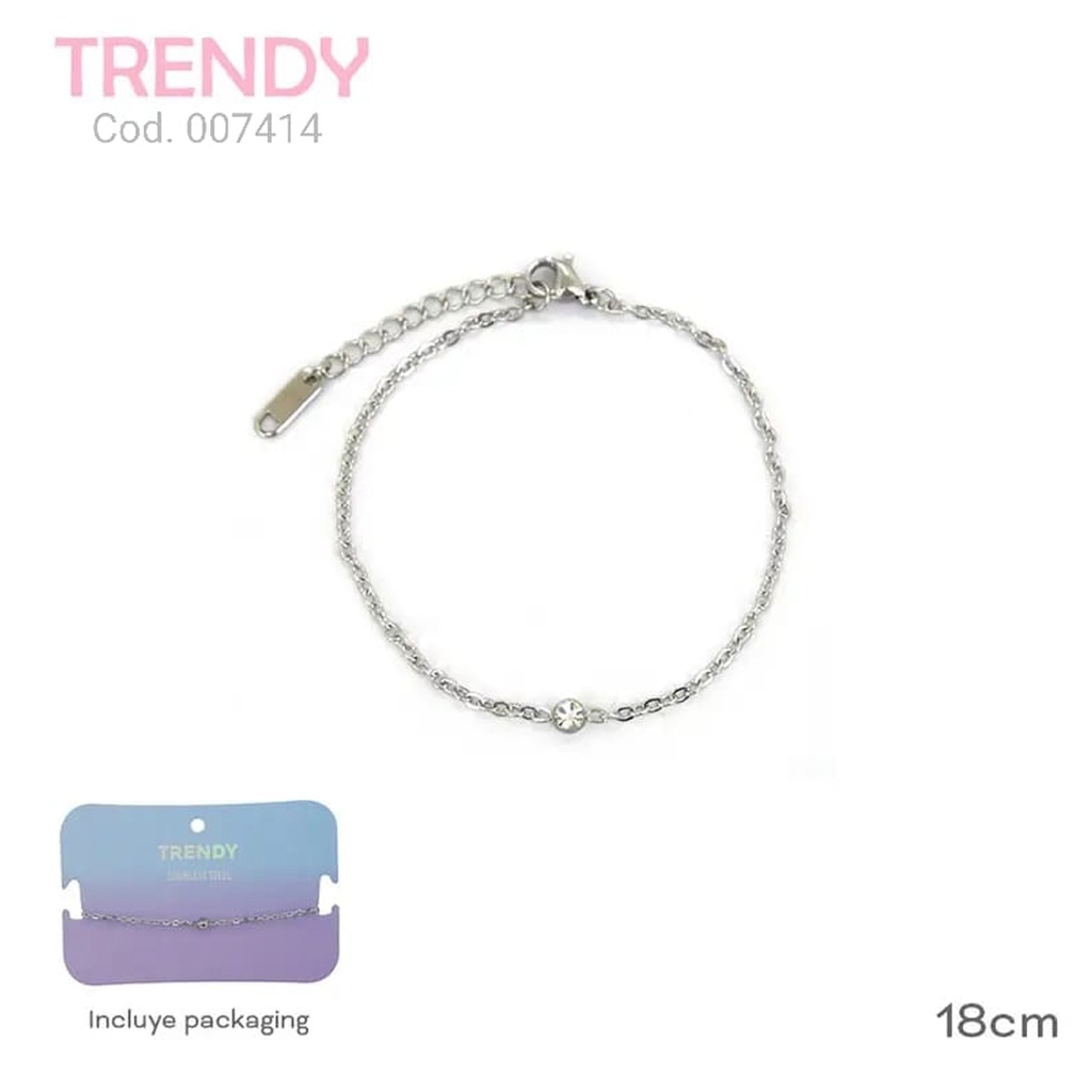 PULSERA ACERO TRENDY          AC7414