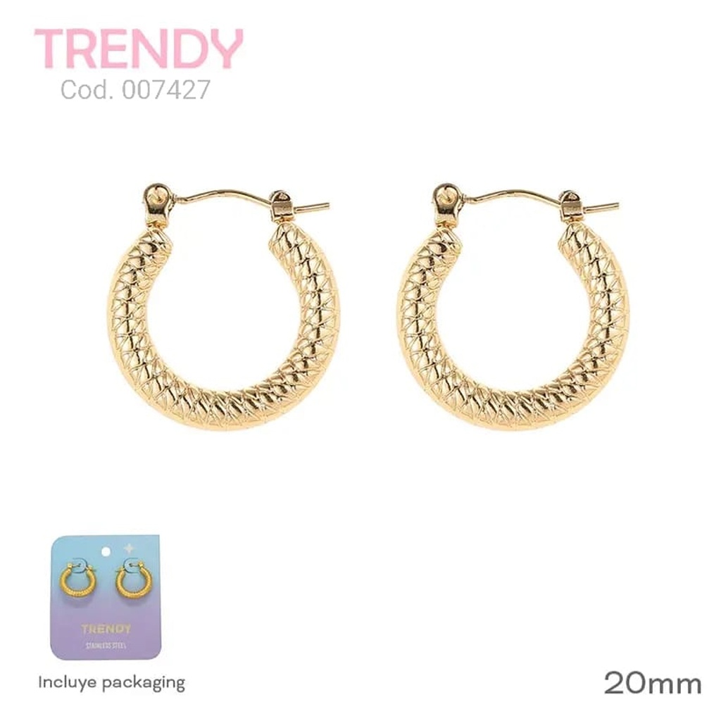 AROS ACERO TRENDY                               AC7427