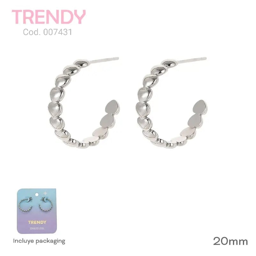 AROS ACERO TRENDY                               AC7431