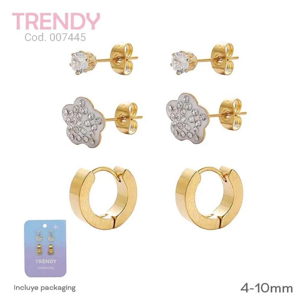 SET ACERO TRENDY  AC7445