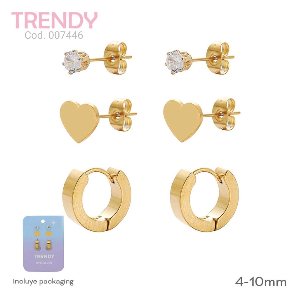 SET ACERO TRENDY  AC7446