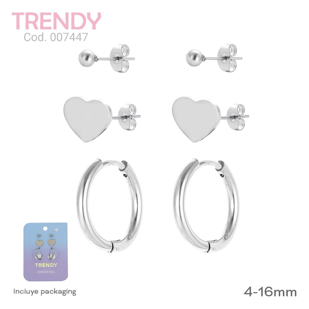 SET ACERO TRENDY  AC7447