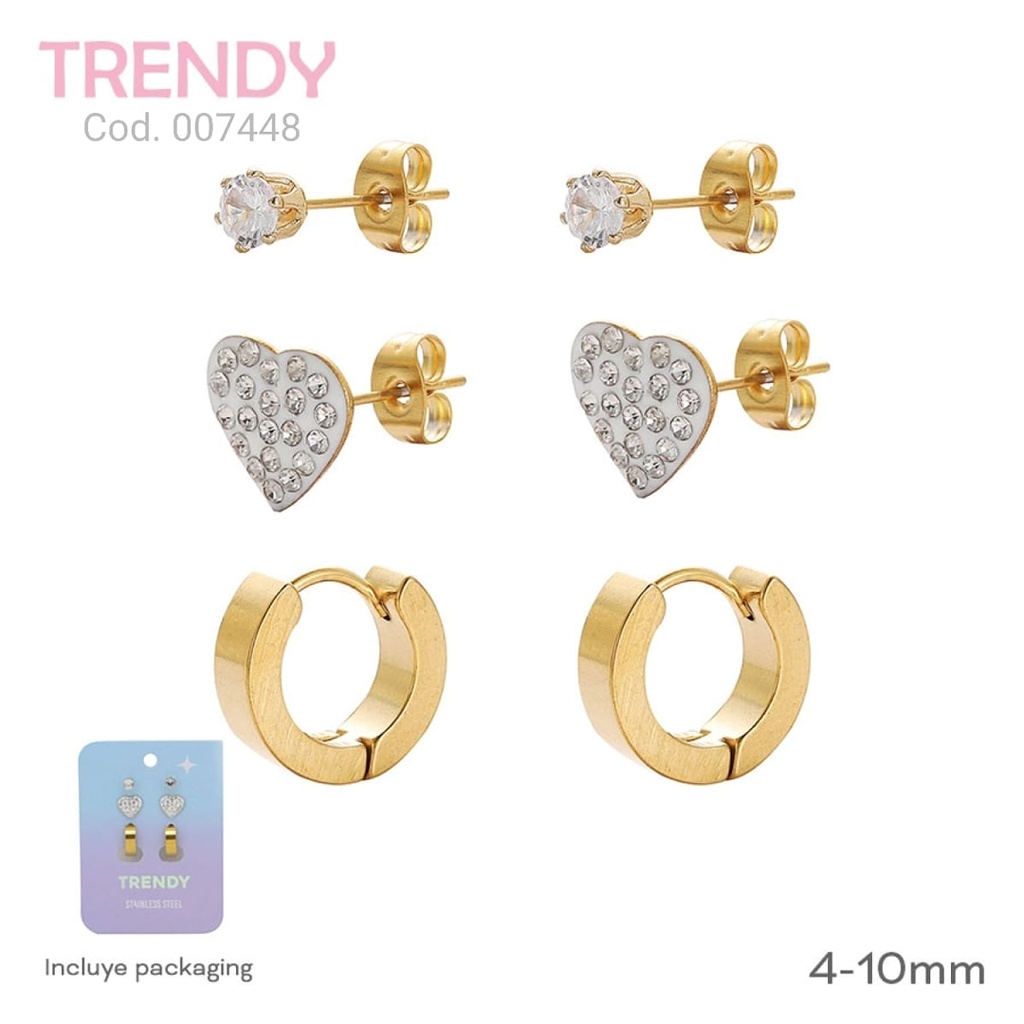 SET ACERO TRENDY  AC7448