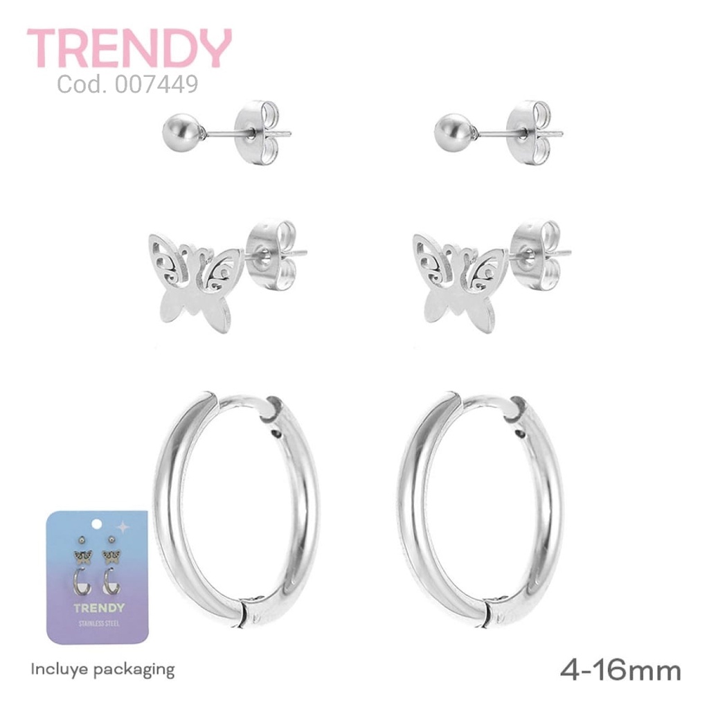 SET ACERO TRENDY  AC7449