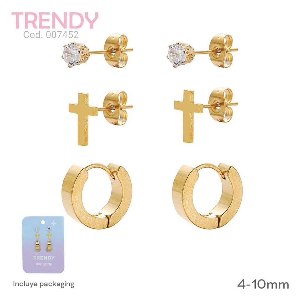 SET ACERO TRENDY  AC7452