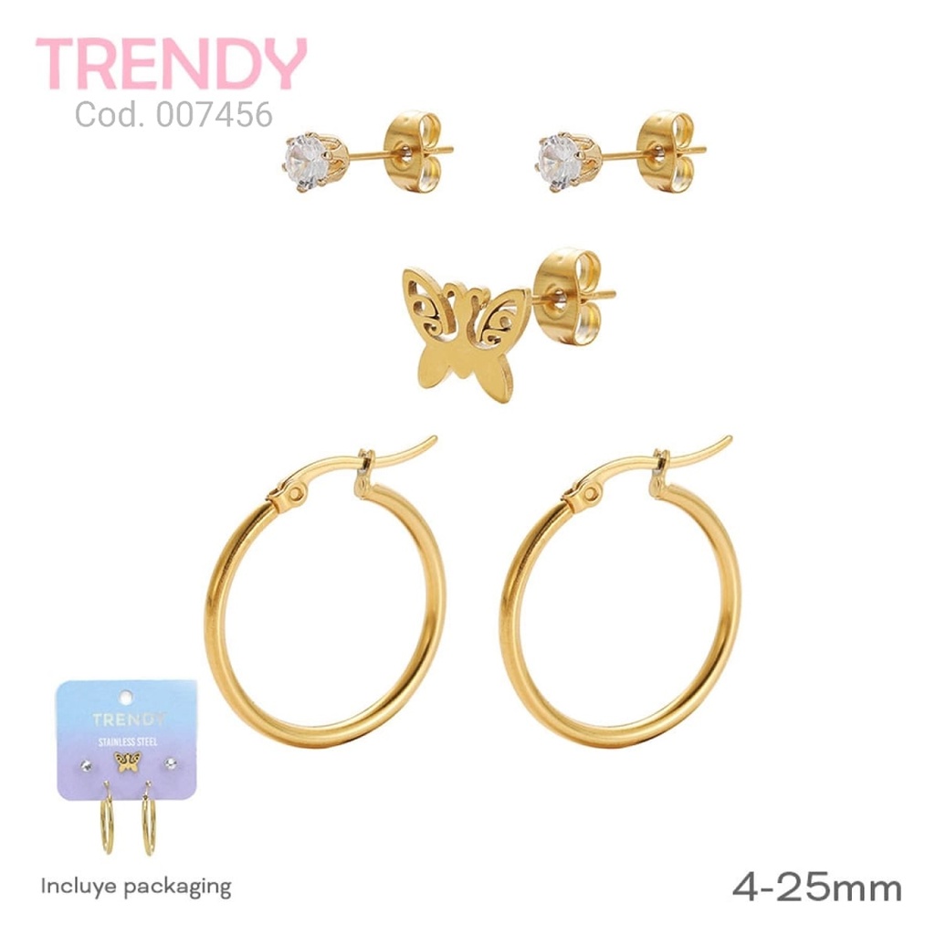 SET ACERO TRENDY  AC7456