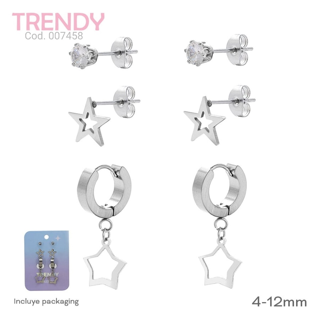 SET ACERO TRENDY  AC7458