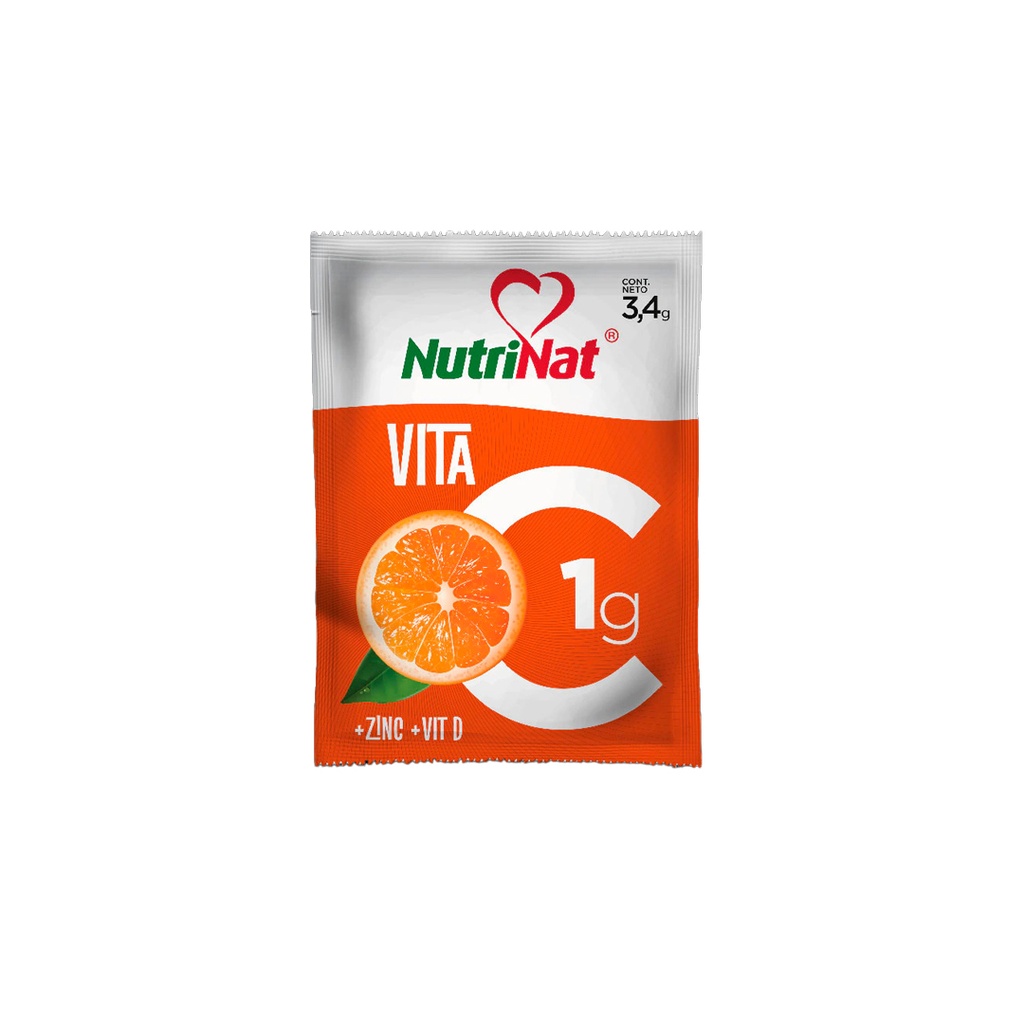 VITA C 1 g(+Zinc+Vit D)  15 sob. X 3,4 g