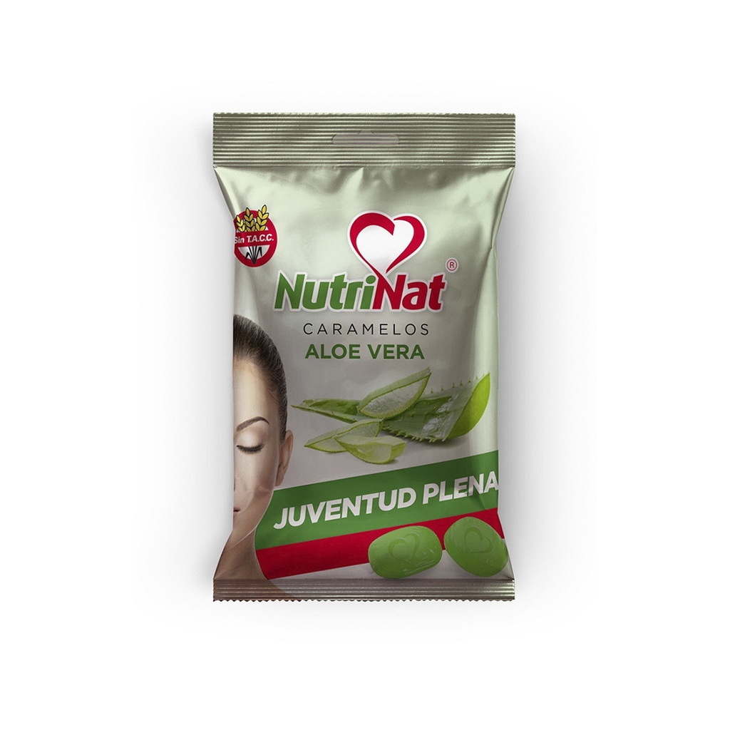 Caramelos Aloe vera   Bolsa 25 paquetitos X 50 grs.