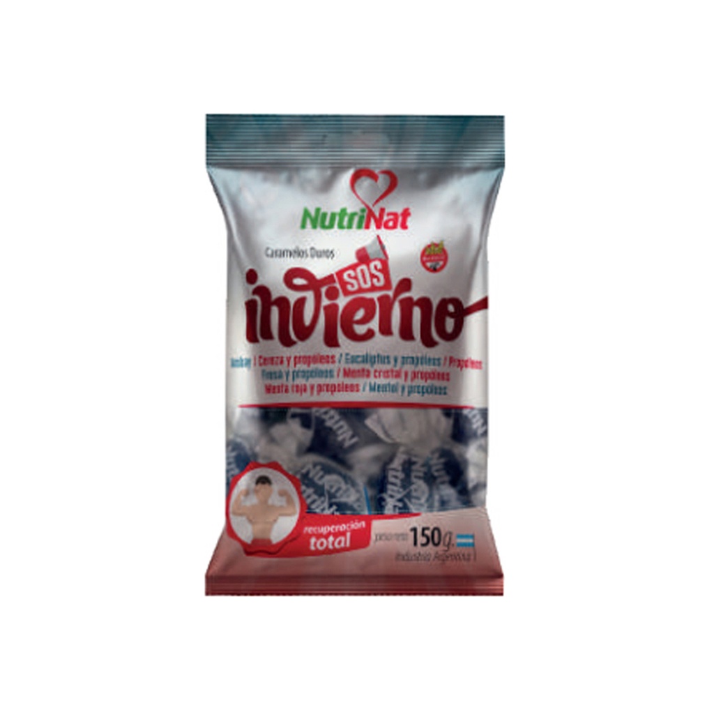 Caramelos Mix sos invierno  Bolsa de 8 paquetitos  x 150 grs.