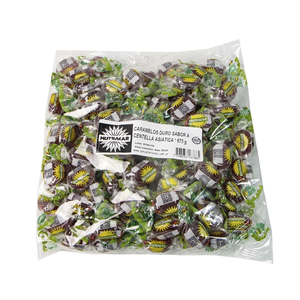 Caramelos con Centella asiática  675gr (120 Un.Aprox.)