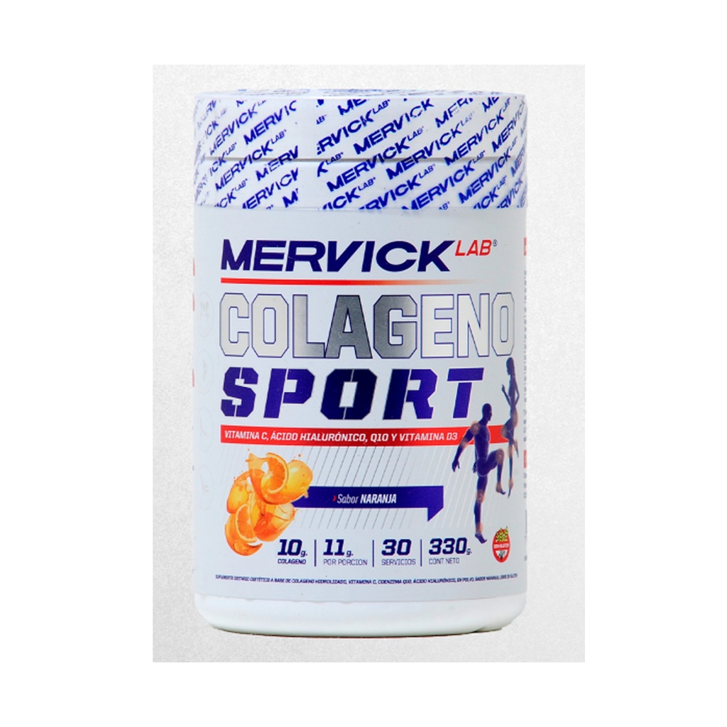 Colageno Sport Naranja Q10, Vitaminas y Acido Hialurónico (30 dosis) MER155