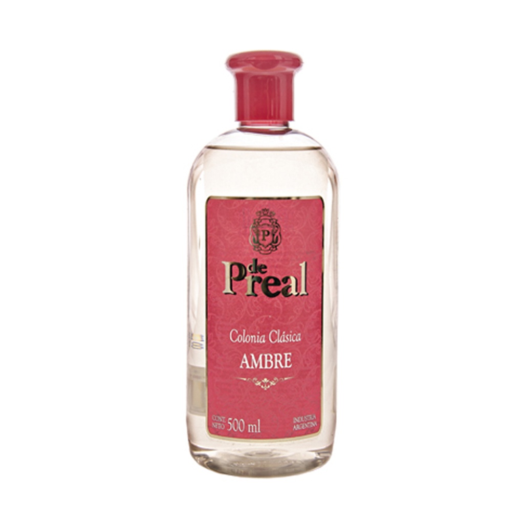 Colonia Clásica de Preal PET x 500 ml. (Ambré) VID561