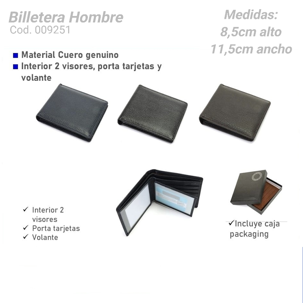 BILLETERA HOMBRE MA9251