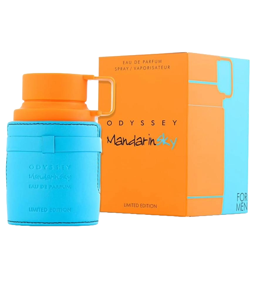 U ODYSSEY SKY MANDARINE. (Celeste) citrico, dulce 