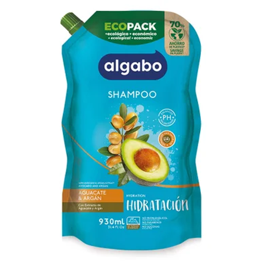 [AG346] Sh. Eco-Pack Hidratacion Aguac-Argan 930 AG346