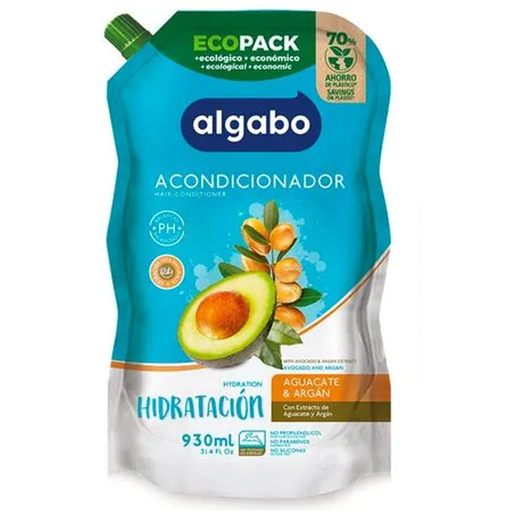 [AG350] Aco Eco-Pack Hidratacion Aguac.Argan 930 AG350