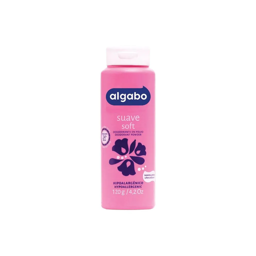 [AG86] Desodorante Polvo Talquera x 180 gr Suave Rosa AG86