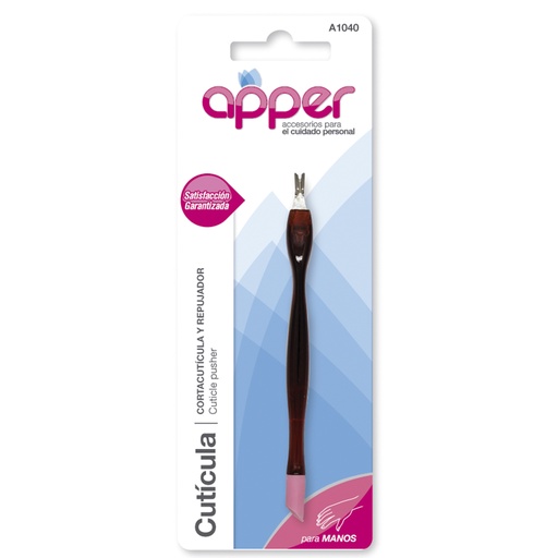 [A1040] Cortacutícula y repujador APPER A1040