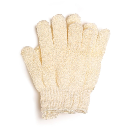 [BA2198] Guantes exfoliantes p. cuerpo (marfil)  BA2198