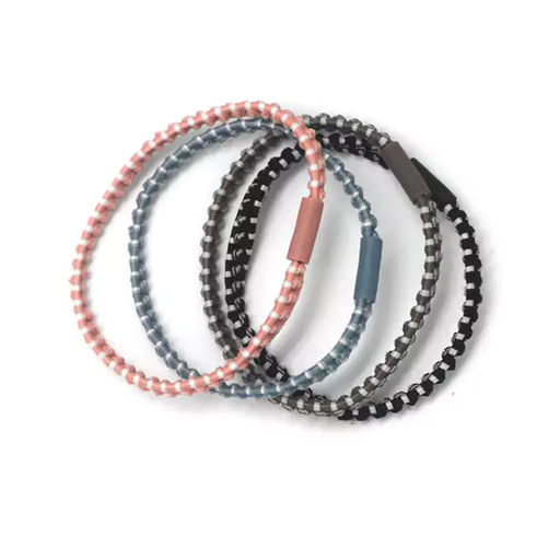 [BA3757] Elásticos para cabello - colores surtidos (4) BA3757
