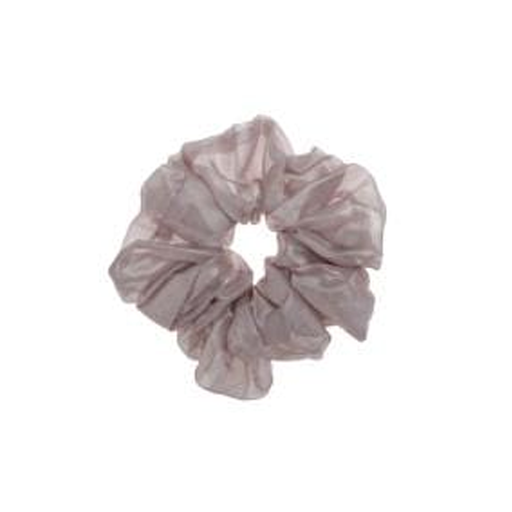 [BA3909] *NUEVO* Scrunchy de lujo - Marfil  BA3909