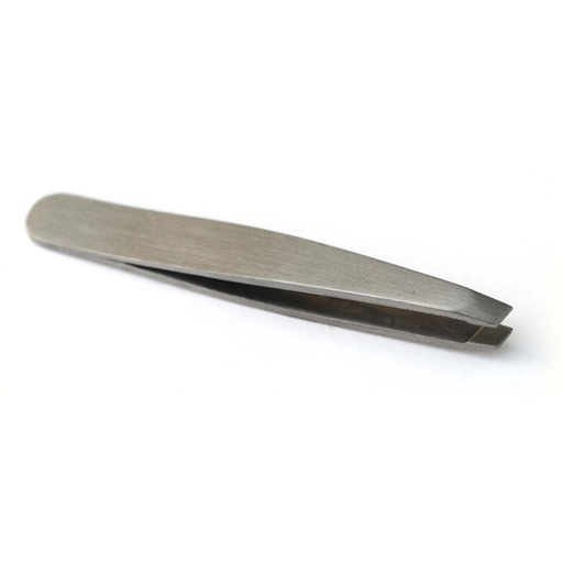 [BA1012] Mini Pinza Satinada 7,3cm. - Punta Inclinada  BA1012