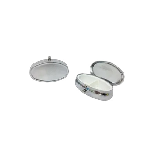 [DW66016] PASTILLERO OVAL C/TAPA METAL PLASTIC DW66016