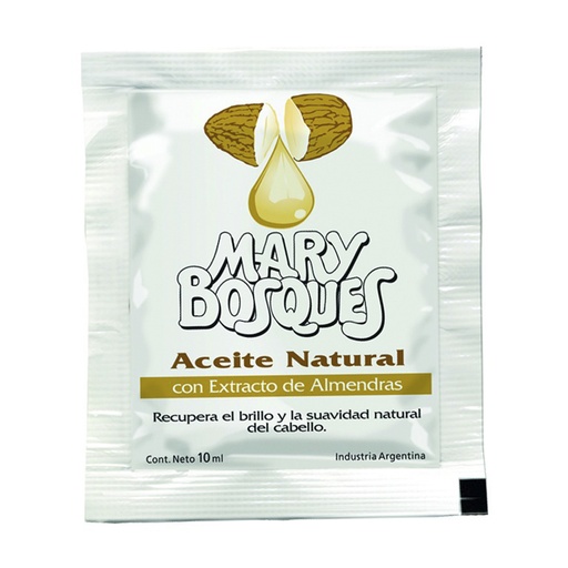 [MB14] Aceite Natural de Almendras Sachetera x36u. MB14