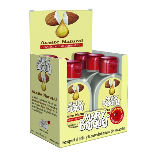 [MB15] Aceite Natural de Almendras x 6u. MB MB15