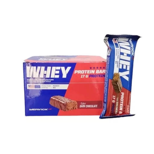 [MER141] WHEY PROTEIN BAR SABOR DARK CHOCOLATE  46 GRS sin TACC MER141