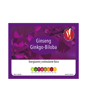 [NV11] GINSENG Y GINKO BILOBA CON VITAMINA C NV11