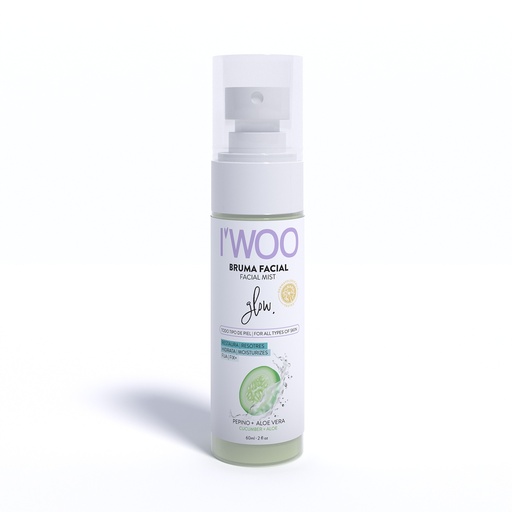 [OC218] I´WOO Glow Bruma FACIAL dual effect (pepino) - 60 ml OC218