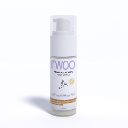 [OC220] I´WOO Glow Primer iluminador  Aplicador facial - 30 ml OC220