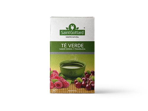 [AA48] Té Verde Sabor Cereza y Frambuesa AA48