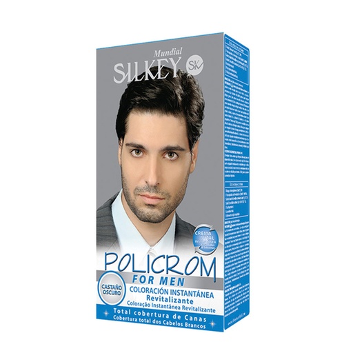 [SK250.CO] CASTAÑO OSCURO POLICROM FOR MEN KIT SK250.CO