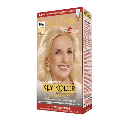 [SK701.9.3] RUBIO CLARO CLARO DORADO COLECCIÓN MIRTHA LEGRAND KIT SK701.9.3