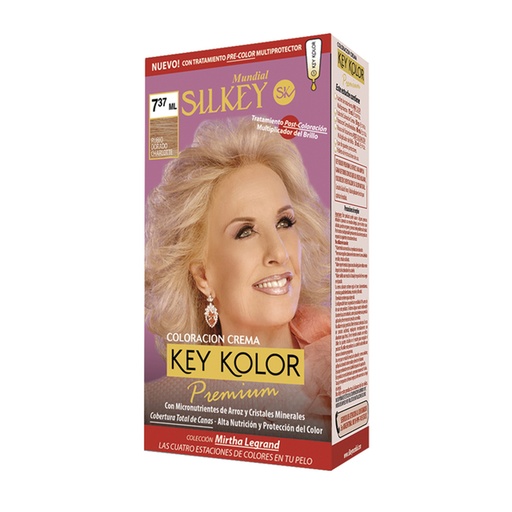 [SK701.7.37] RUBIO DORADO CHARLOTTE COLECCIÓN MIRTHA LEGRAND KIT SK701.7.37