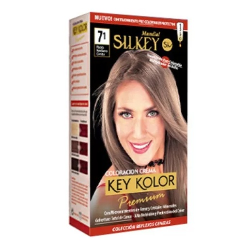 [SK700.7.1] RUBIO MEDIANO CENIZA COLOR PREMIUM KIT SK700.7.1
