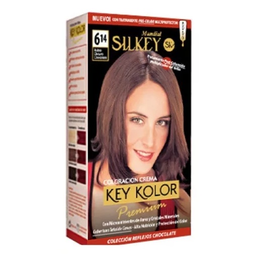 [SK700.6.14] RUBIO OSCURO CHOCOLATE COLOR PREMIUM KIT SK700.6.14