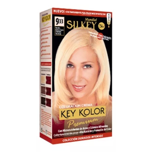 [SK700.9.33] RUBIO EXTRA CLARO DORADO INTENSO COLOR PREMIUM KIT SK700.9.33