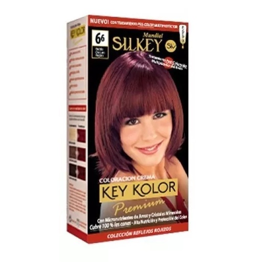 [SK700.6.6] RUBIO OSCURO ROJIZO COLOR PREMIUM KIT SK700.6.6