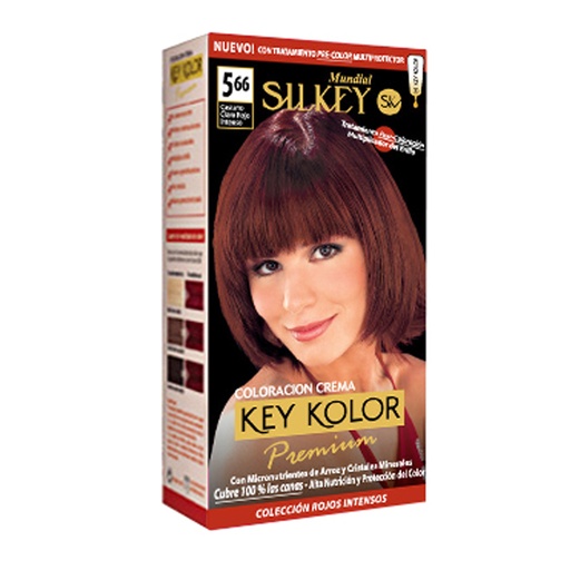 [SK700.5.66] CASTAÑO CLARO ROJO INTENSO COLOR PREMIUM KIT SK700.5.66