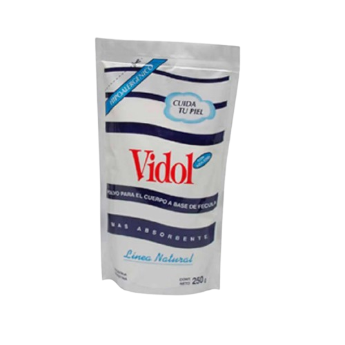 [VID500] Polvo Vidol Fécula Bolsa x 250 grs. VID500
